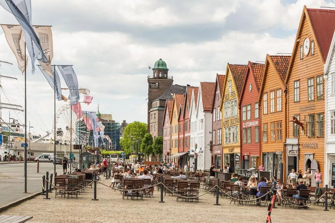 Dinbnb Apartments L Balcony & Sea Views L 800 M To Bryggen Берген